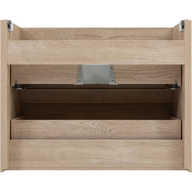 Тумба под раковину Aquanet Милан 80 дуб светлый