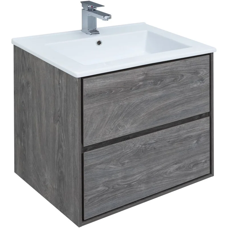 Тумба под раковину Aquanet Милан 65 дуб рошелье