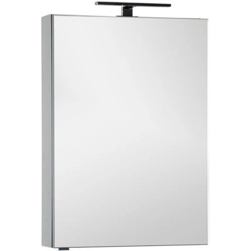 Зеркальный шкаф Aquanet Алвита 60 серый антрацит