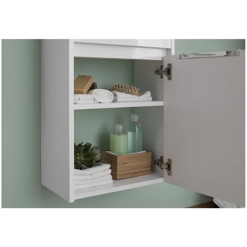 Тумба с раковиной Aquanet Дувр 45 белый