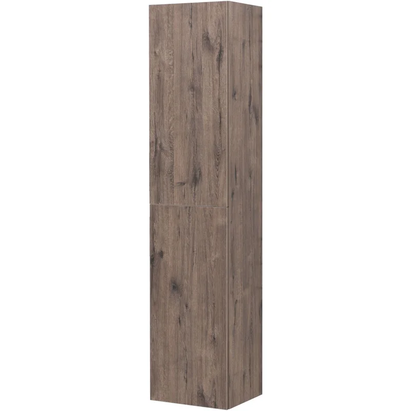 Шкаф-пенал Aquanet Алвита New 35 дуб веллингтон табак