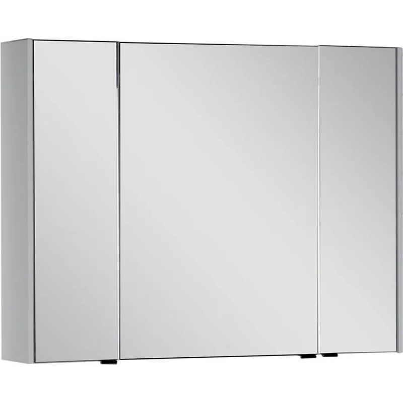 Зеркальный шкаф Aquanet Латина 100 белый