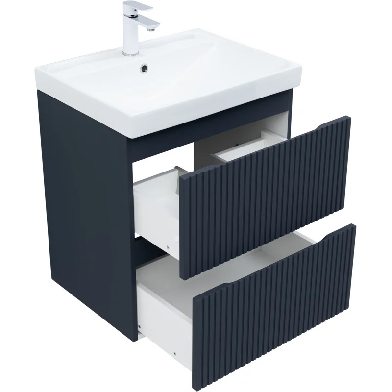 Тумба под раковину Aquanet Джейн (Flat) 60 маренго