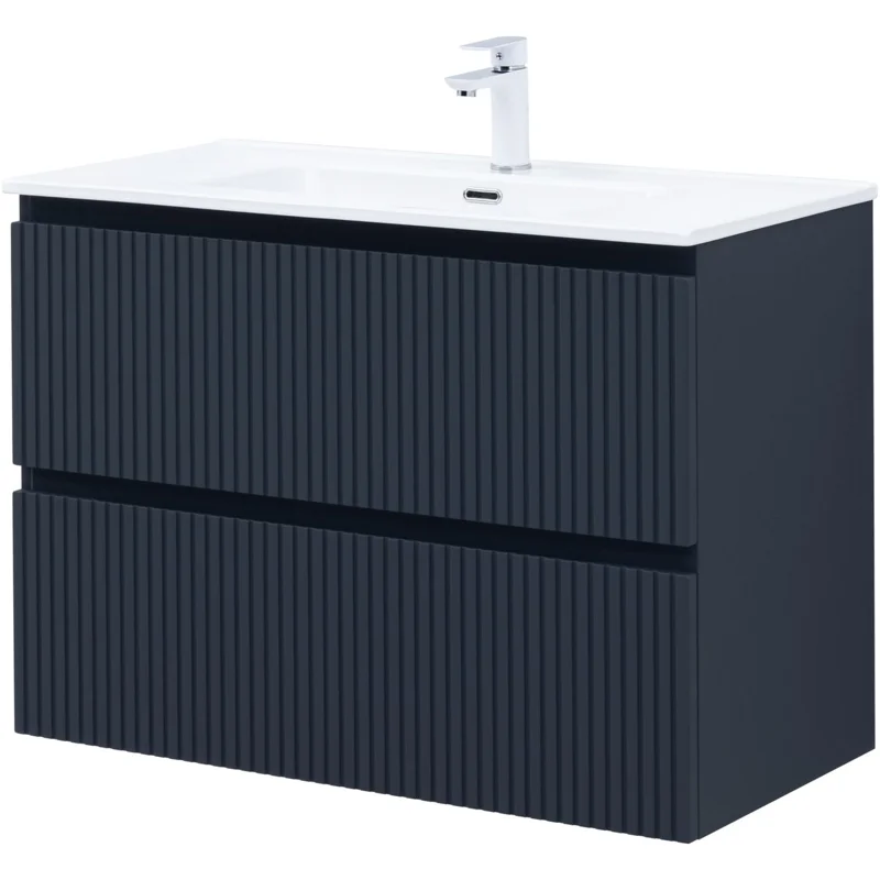 Тумба под раковину Aquanet Джейн (Flat) 90 маренго