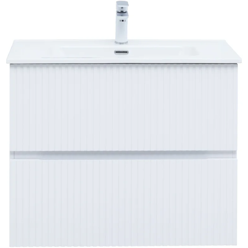 Тумба под раковину Aquanet Джейн 80 белый матовый