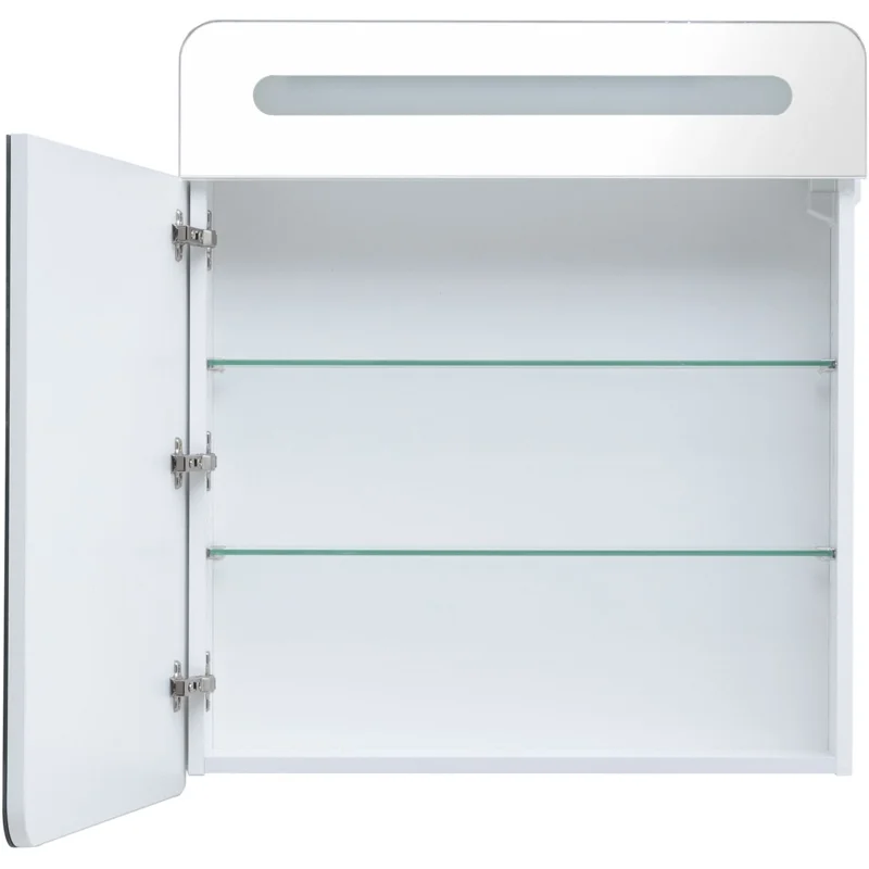 Зеркальный шкаф Aquanet Лукка 70 белый