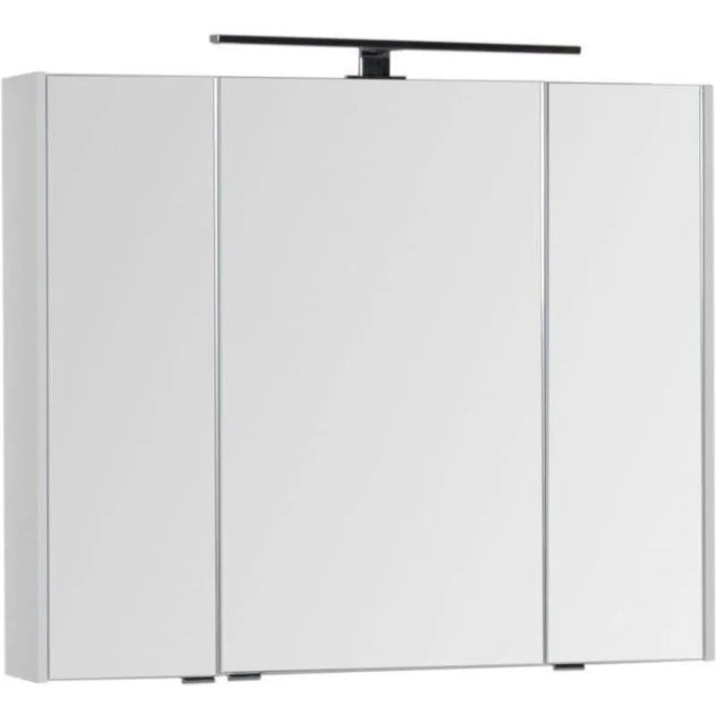 Зеркальный шкаф Aquanet Латина 90 белый