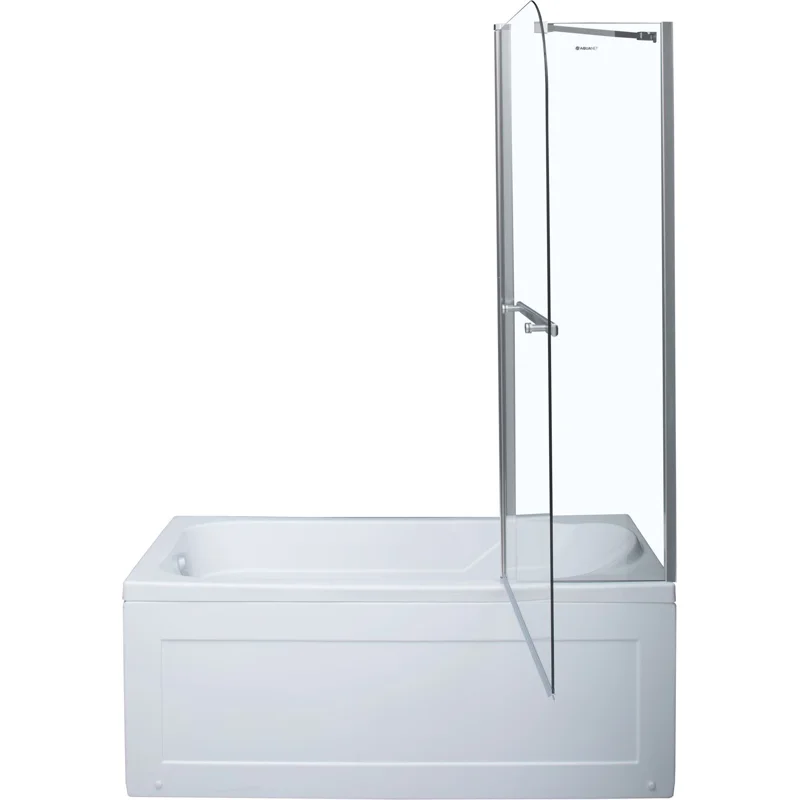 Шторка на ванну Aquanet SG-1200, прозрачное стекло