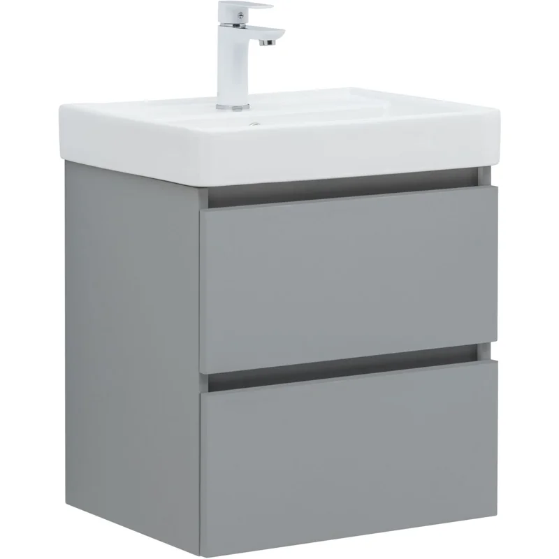 Тумба под раковину Aquanet Вега 2.0 50 мисти грин