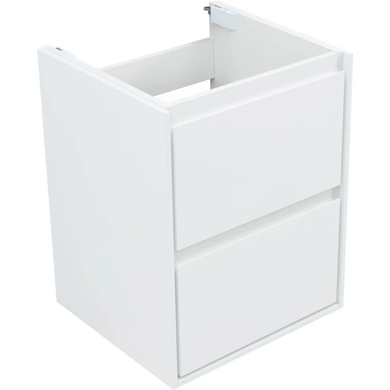 Тумба под раковину Aquanet Милан 50 белый глянец