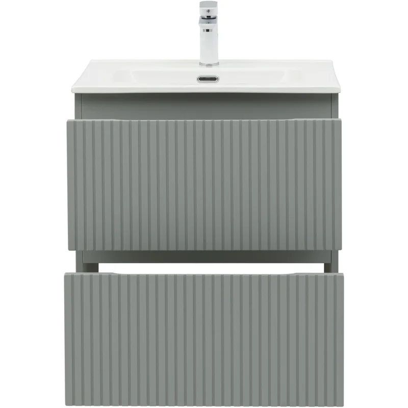 Тумба под раковину Aquanet Джейн (Flat) 60 мисти грин