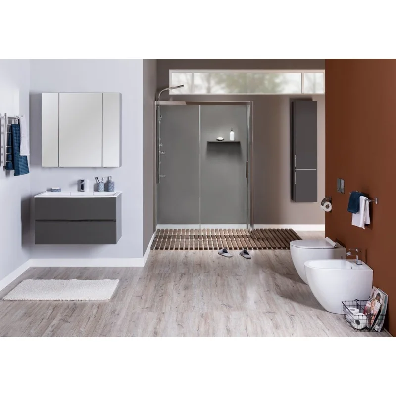 Душевой уголок Aquanet Delta NPE1131 150x80, прозрачное стекло