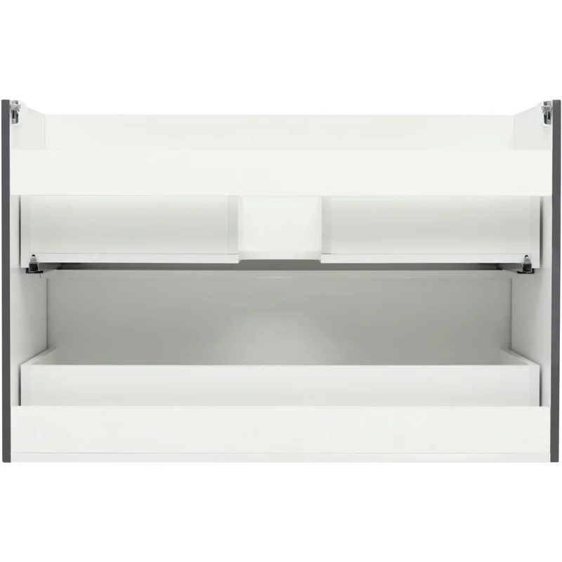 Тумба под раковину Aquanet Арт 90 ясень графит