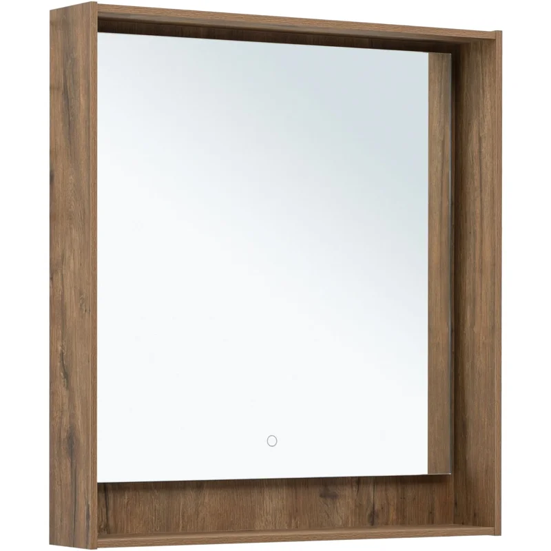 Зеркало Aquanet Милан 80 дуб рустикальный