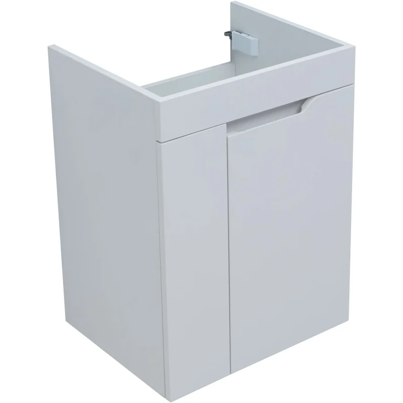 Тумба под раковину Aquanet Практика 50 белый матовый