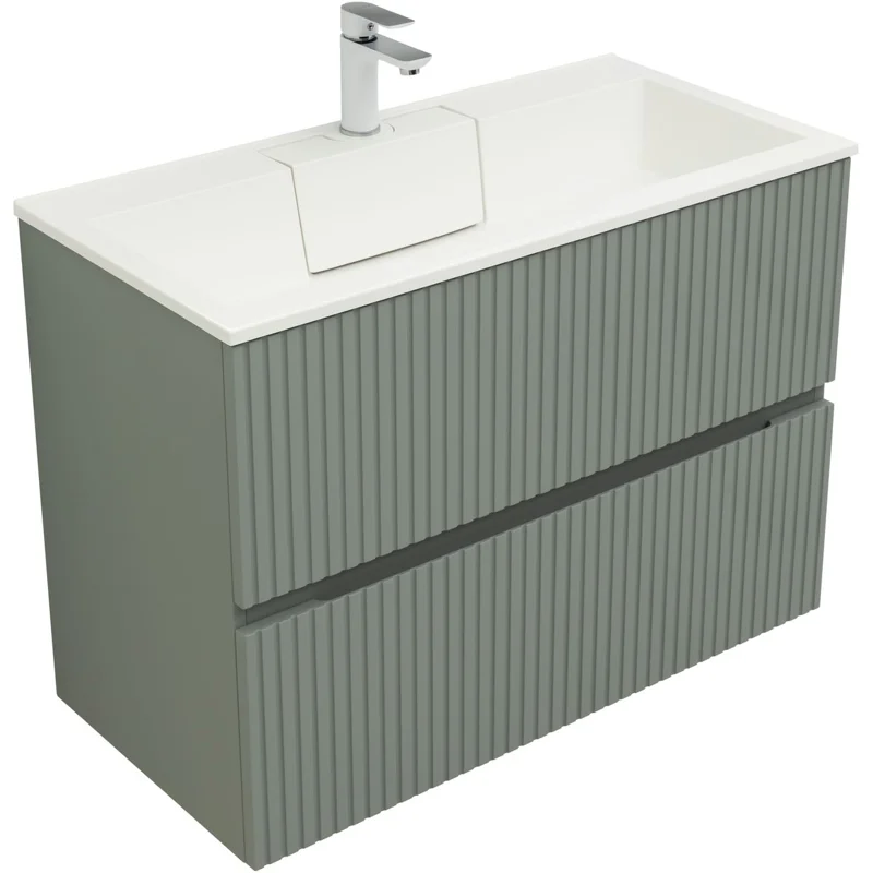 Тумба под раковину Aquanet Джейн 90 мисти грин