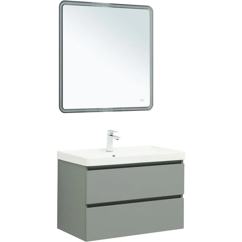 Тумба под раковину Aquanet Вега 2.0 80 мисти грин