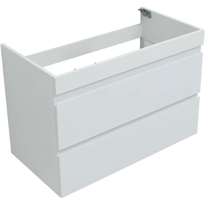 Тумба под раковину Aquanet Нота New 90 белый глянец