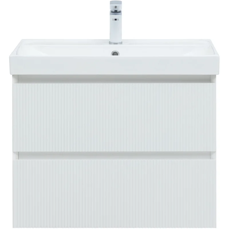 Тумба под раковину Aquanet Альтера 70 белый матовый