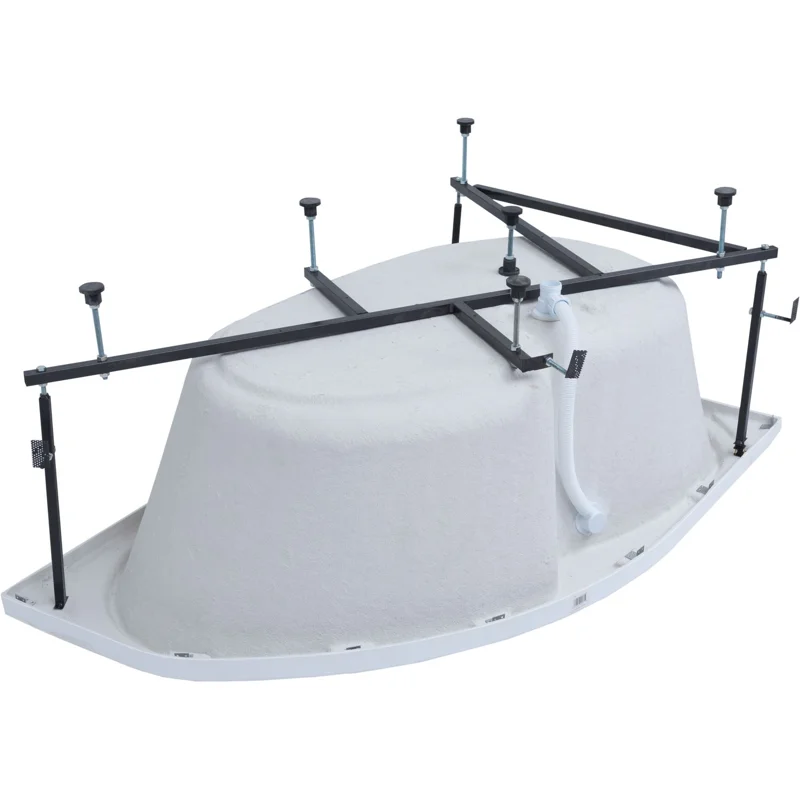 Акриловая ванна Aquanet Capri 160x100 L (с каркасом)