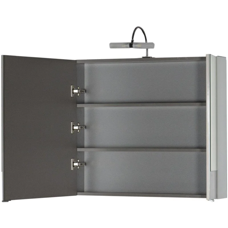 Зеркальный шкаф Aquanet Верона 75 белый