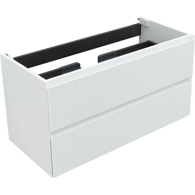 Тумба под раковину Aquanet Альтера 100 белый матовый