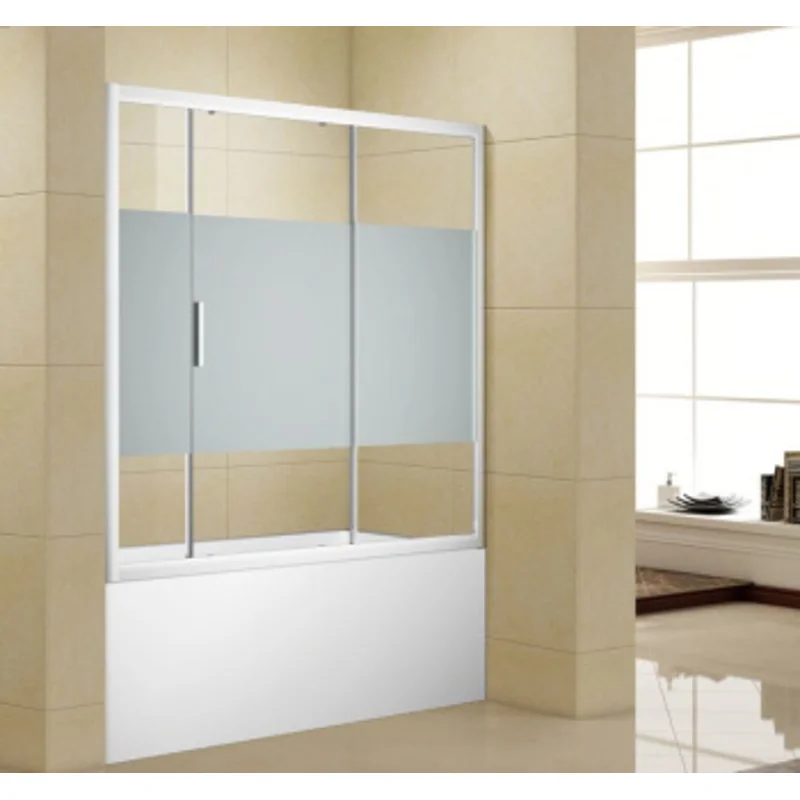 Шторка на ванну Aquanet Practic AE10-B-155H150U-CP 155, прозрачное стекло/шелкография Шторка на ванну Aquanet Practic AE10-B-155H150U-CP 155, прозрачное стекло/шелкография