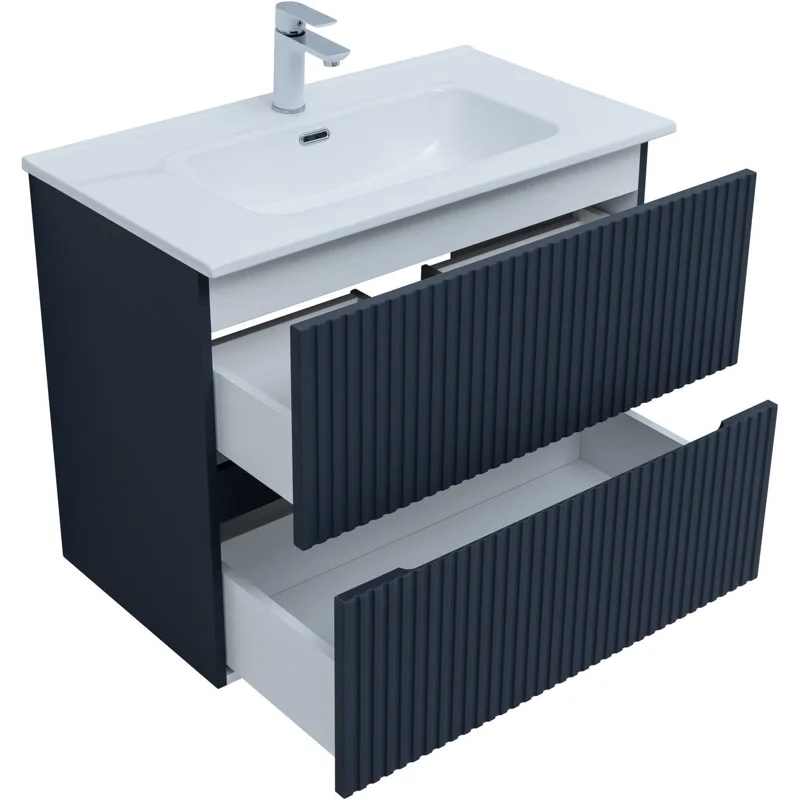 Тумба под раковину Aquanet Джейн 80 маренго