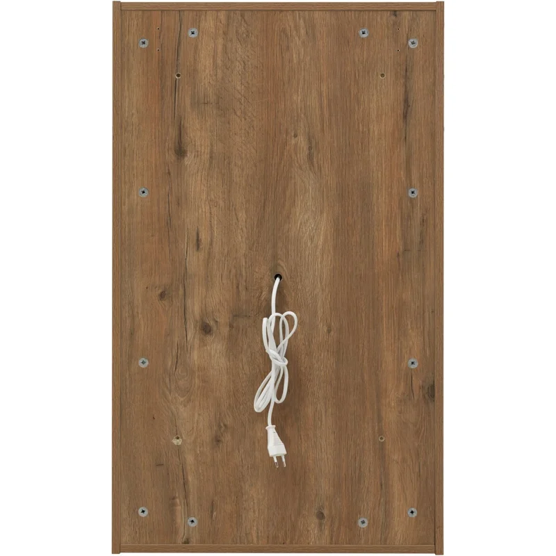 Зеркало Aquanet Милан 50 дуб рустикальный