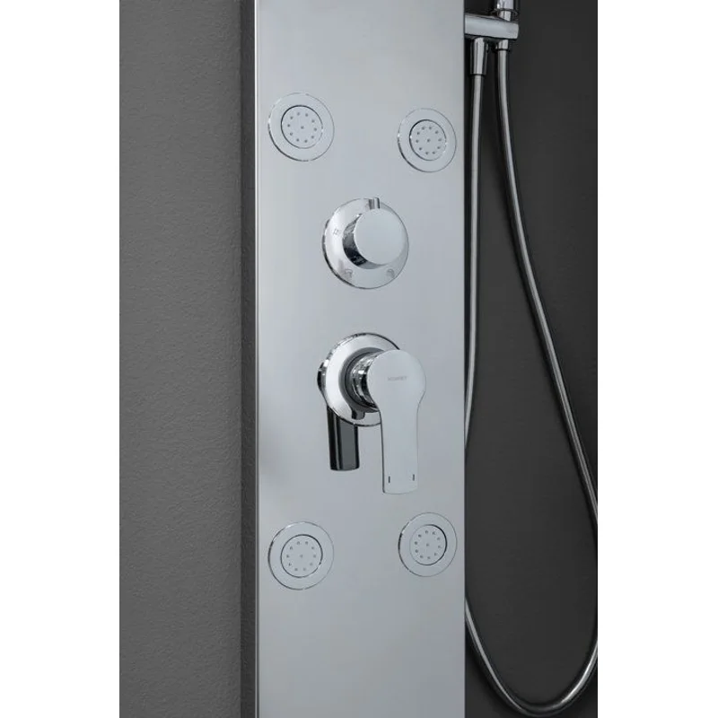 Душевая панель Galaxy Shine с гидромассажем и изливом