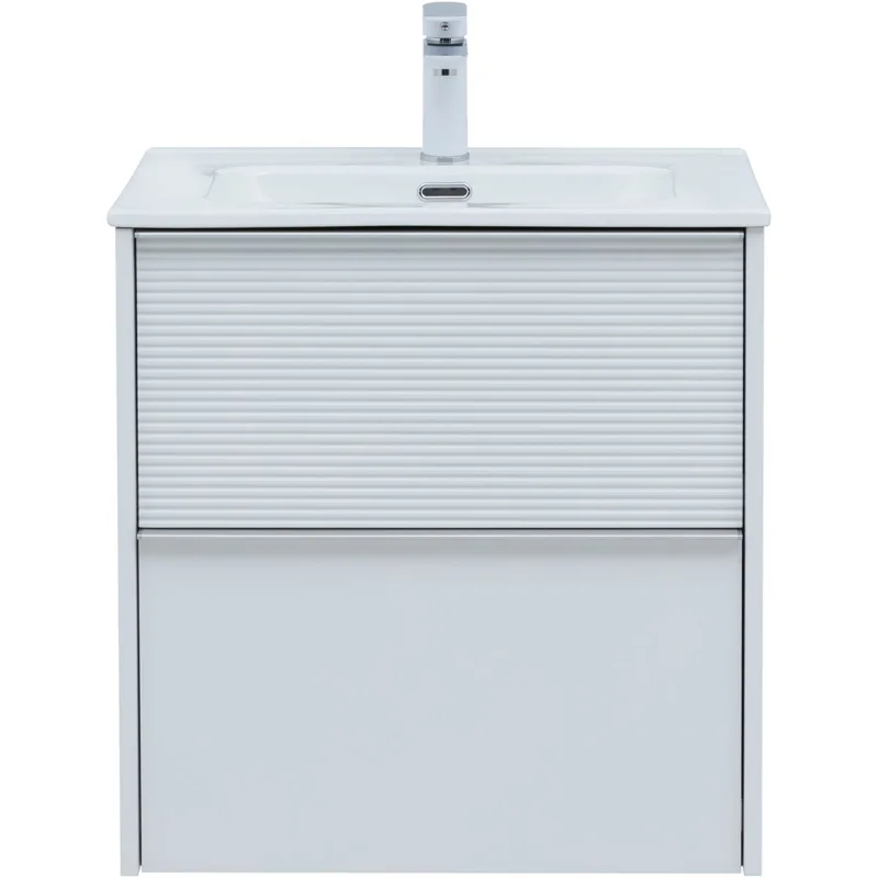 Тумба под раковину Aquanet Вита 60 белый матовый