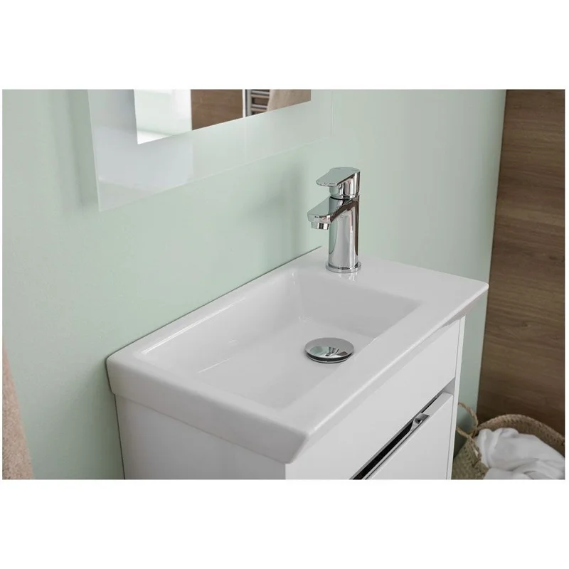 Тумба с раковиной Aquanet Дувр 45 белый