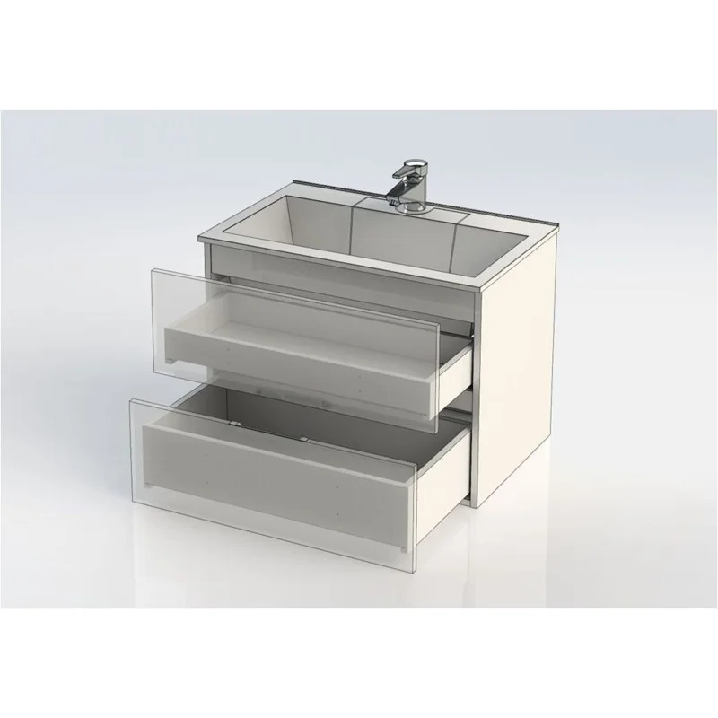 Тумба под раковину Aquanet Алвита 70 серый антрацит