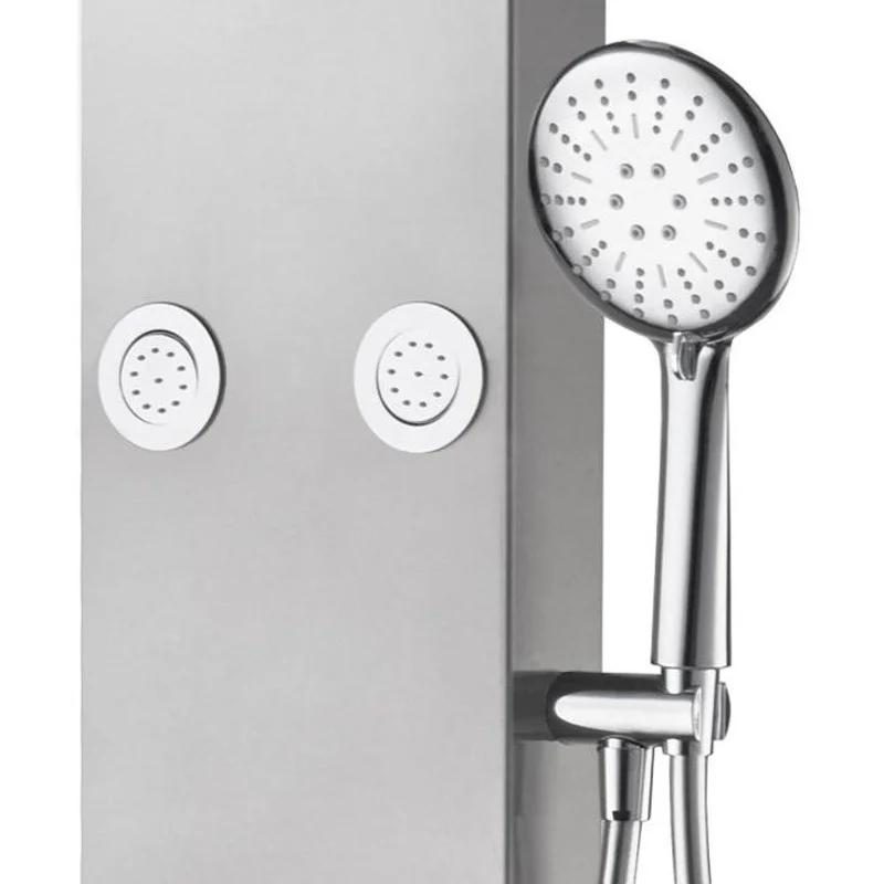 Душевая панель Galaxy Matt с гидромассажем и изливом