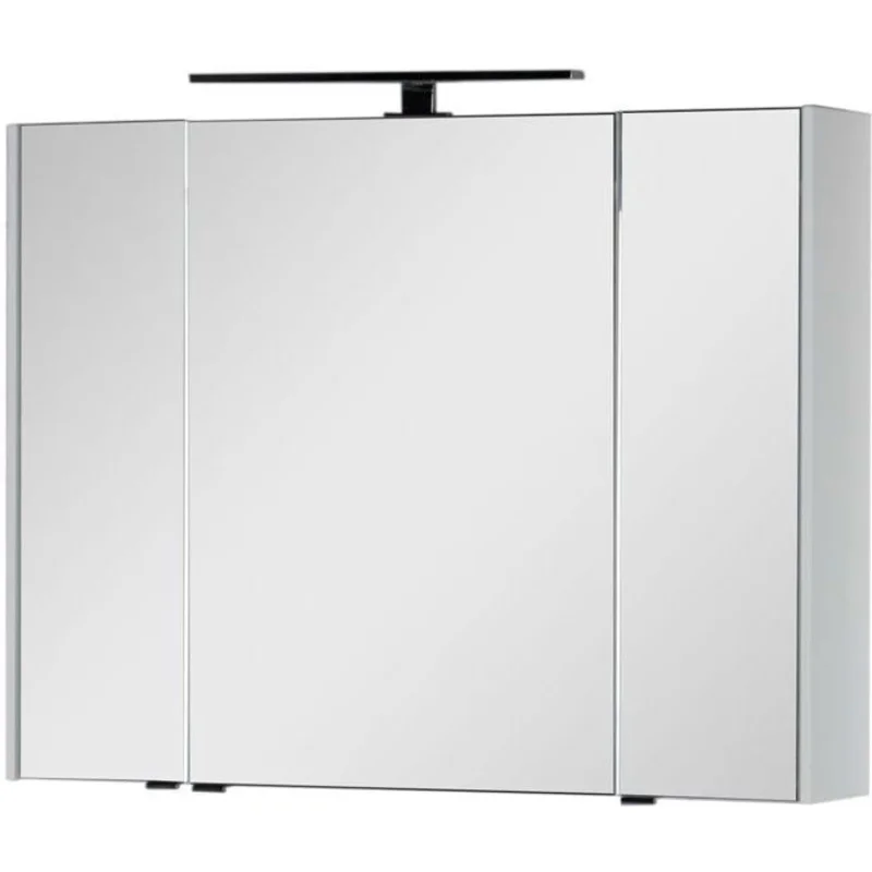 Зеркальный шкаф Aquanet Латина 100 белый