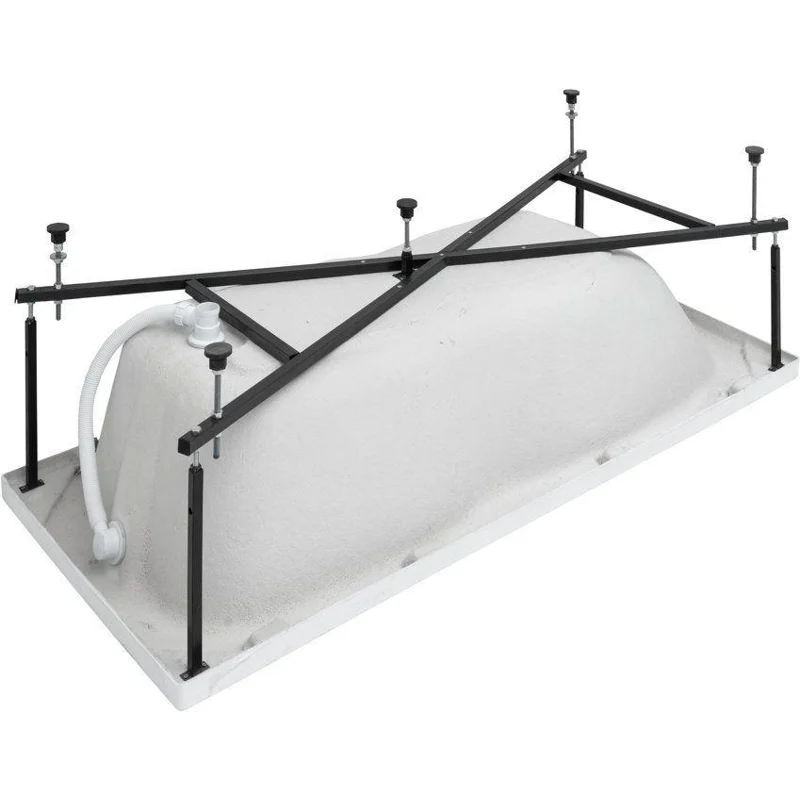 Акриловая ванна Aquanet Riviera 180x80 (с каркасом)