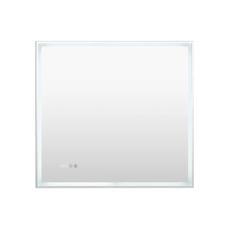 Зеркало Aquanet Оптима 80 белый матовый