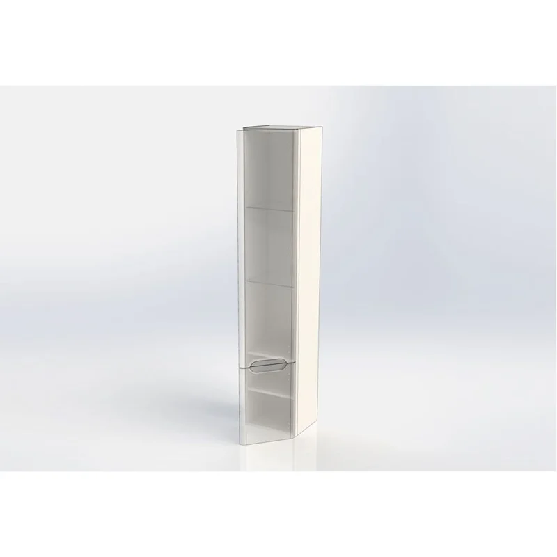 Пенал Aquanet София 35 L белый глянец