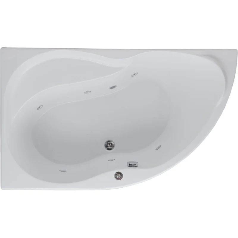 Акриловая ванна Aquanet Graciosa 150x90 L (с каркасом)