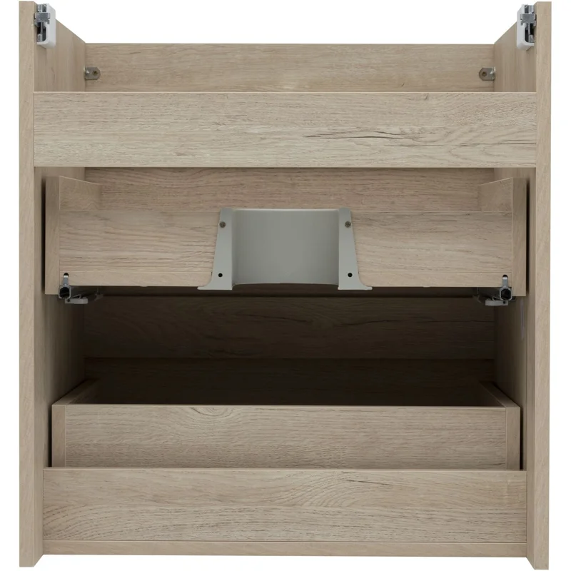 Тумба под раковину Aquanet Нота New 60 дуб светлый