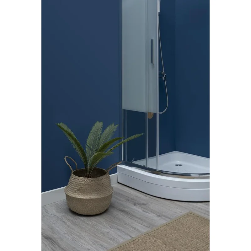 Душевой уголок Aquanet Practic AE10-Q-90x90U-CP 900x900, прозрачное, матовое стекло