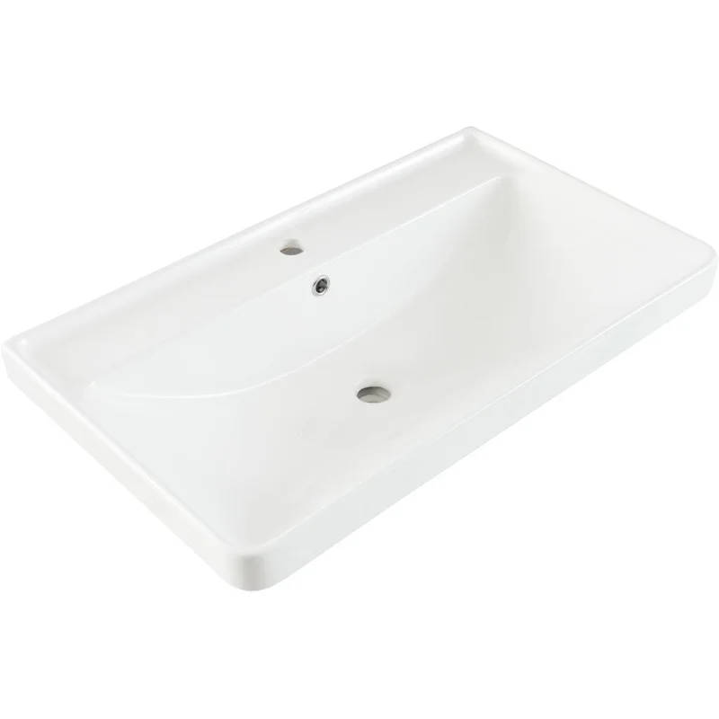 Раковина Aquanet Ирис 80 белая