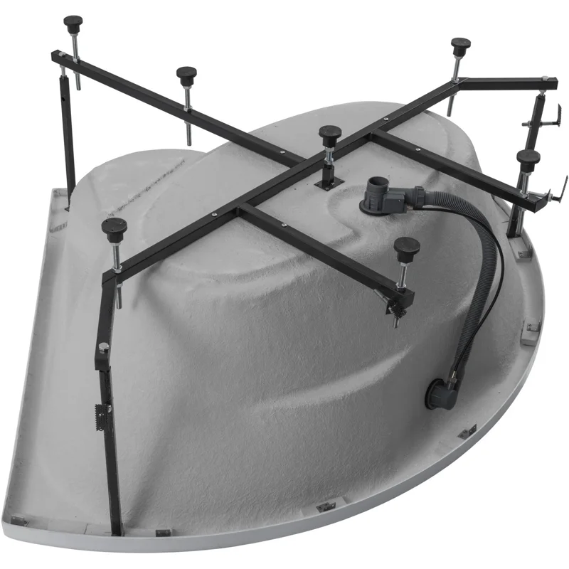 Акриловая ванна Aquanet Vitoria 130x130 (с каркасом)