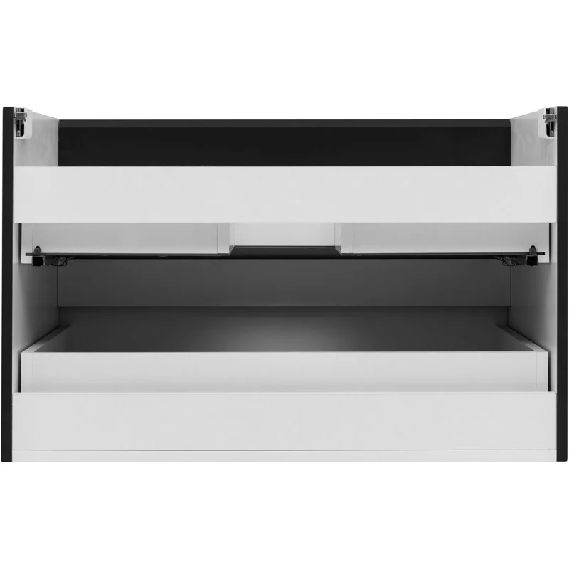 Тумба под раковину Aquanet Вега 2.0 80 черный