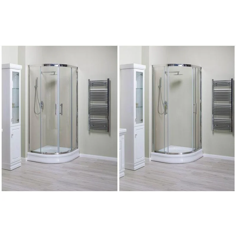 Душевой уголок Aquanet Delta NPE2142 90x90, R550, прозрачное стекло