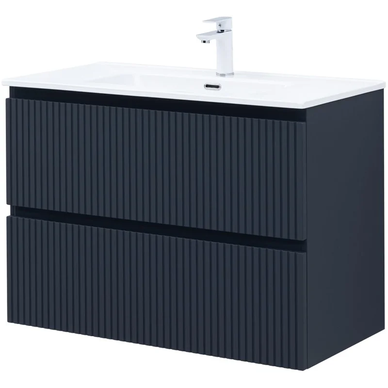 Тумба под раковину Aquanet Джейн (Flat) 90 маренго