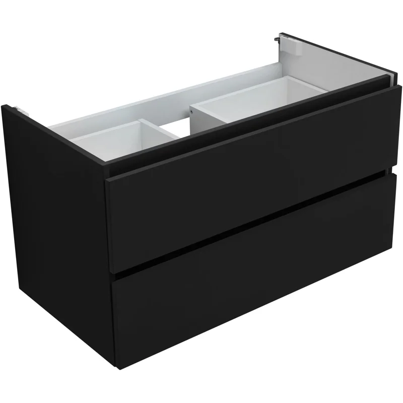 Тумба под раковину Aquanet Вега 2.0 90 черный