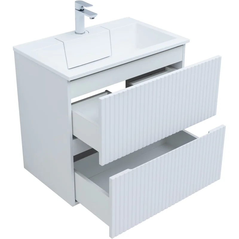 Тумба под раковину Aquanet Джейн 70 белый матовый