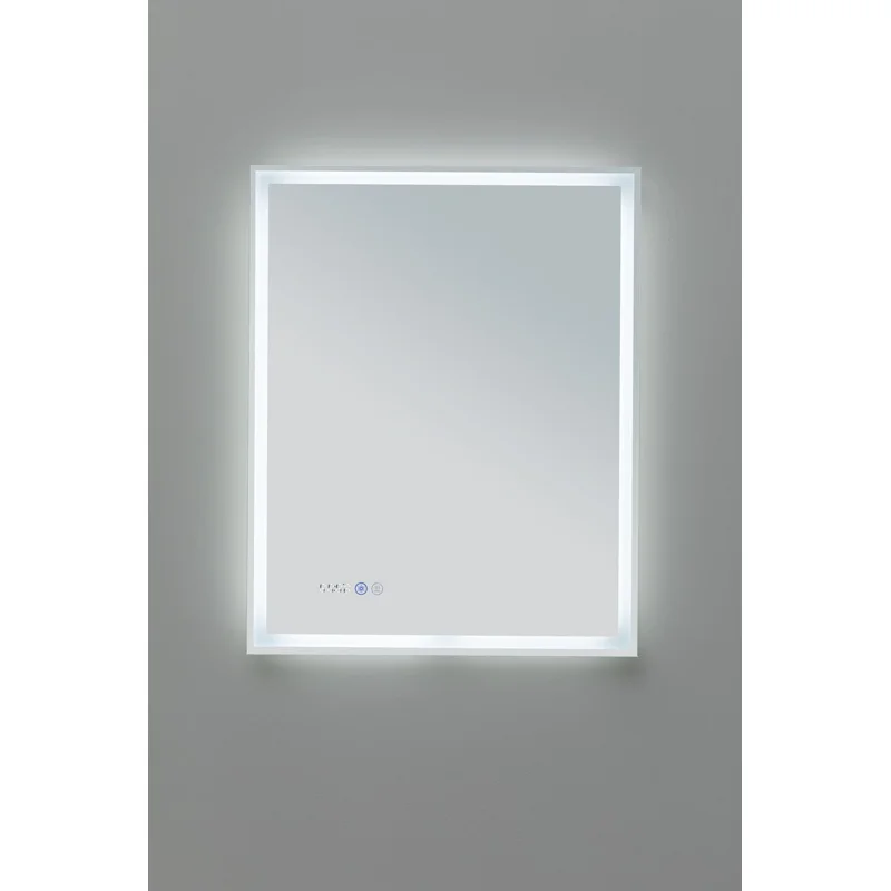 Зеркало Aquanet Оптима 60 белый матовый