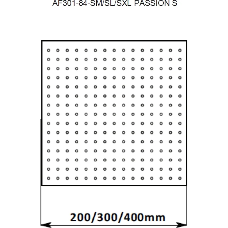 Верхний душ Aquanet Passion AF301-84-SM